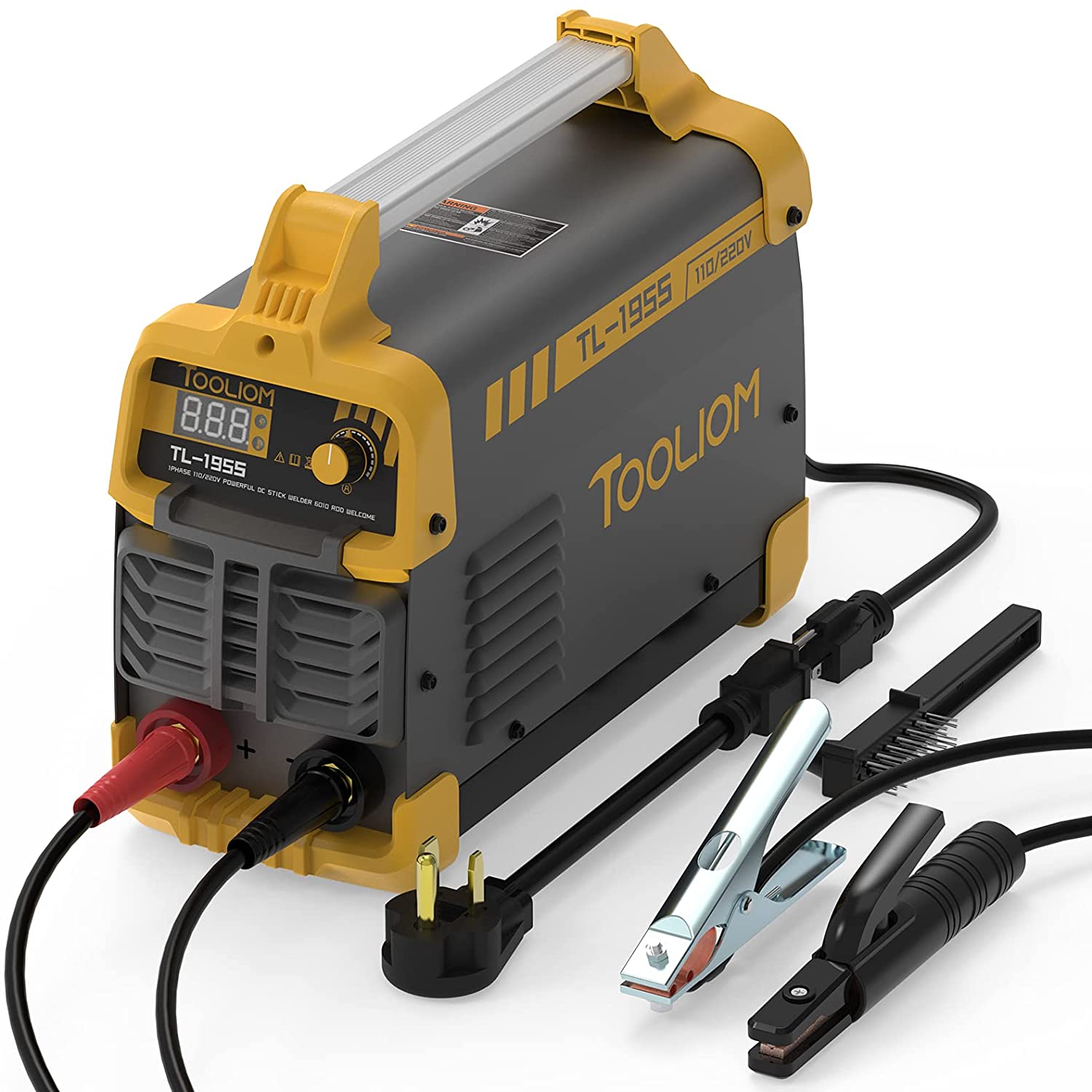 The Forney Easy Weld 298 90-amp Arc Welder is the best choice if you’re on a low budget but still want a decent stick welder for light welding. It’s not designed for workshop use, but if you don’t need more than ninety amps to work with, it will serve any hobbyist well.  You also want to use rods ?-inch in diameter or smaller as it won’t weld with anything bigger. Needing to keep within these parameters is really the only downside to owning it. But if you keep within its limitations, it’s an excellent little welder to get household jobs done on.  The 298 is a light, portable machine that can be carried easily into any spot you need to weld. There’s a good range of adjustment for light welding, and it’s got excellent safety features similar to a bigger, more elite stick welder. This machine provides excellent bang for your buck, and we highly recommend it.  Pros Low price Simple to use Quality machine Portable Cons Welds a little cold
