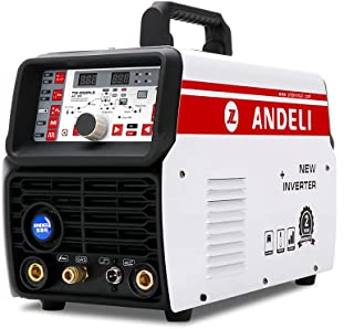 ANDELI 110V 220V 200AMP Aluminum Welding Machine TIG Welder with AC DC Pulse Cold TIG Welding Machine TIG-250PL AC DC