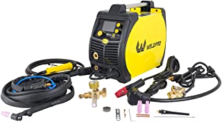 Weldpro 200 Amp LCD Inverter 5 in 1 Multi Process Welder 3 Year Warranty Dual Voltage 240V 120V Mig Flux Core Tig Stick Aluminum Spool Gu