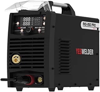 YESWELDER MIG-250 PRO Aluminum MIG Welder, 250Amp 220V, Gas Gasless MIG Welding Machine MIG Lift TIG ARC 3 in 1 Welder