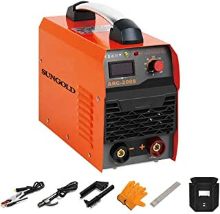 TOOLIOM 195A 110/220V Stick Welder ARC Welding Machine DC Inverter Welder Dual Voltage MMA Welder Digital Display